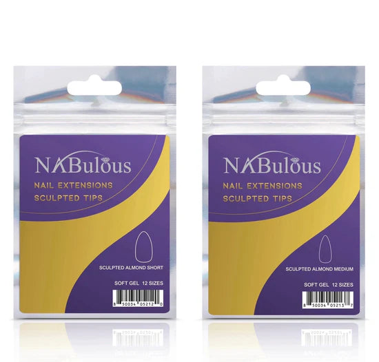 Transform Your Nails with Nabulous' Almond Sculpted Refill Tips: Elegance Meets Durability