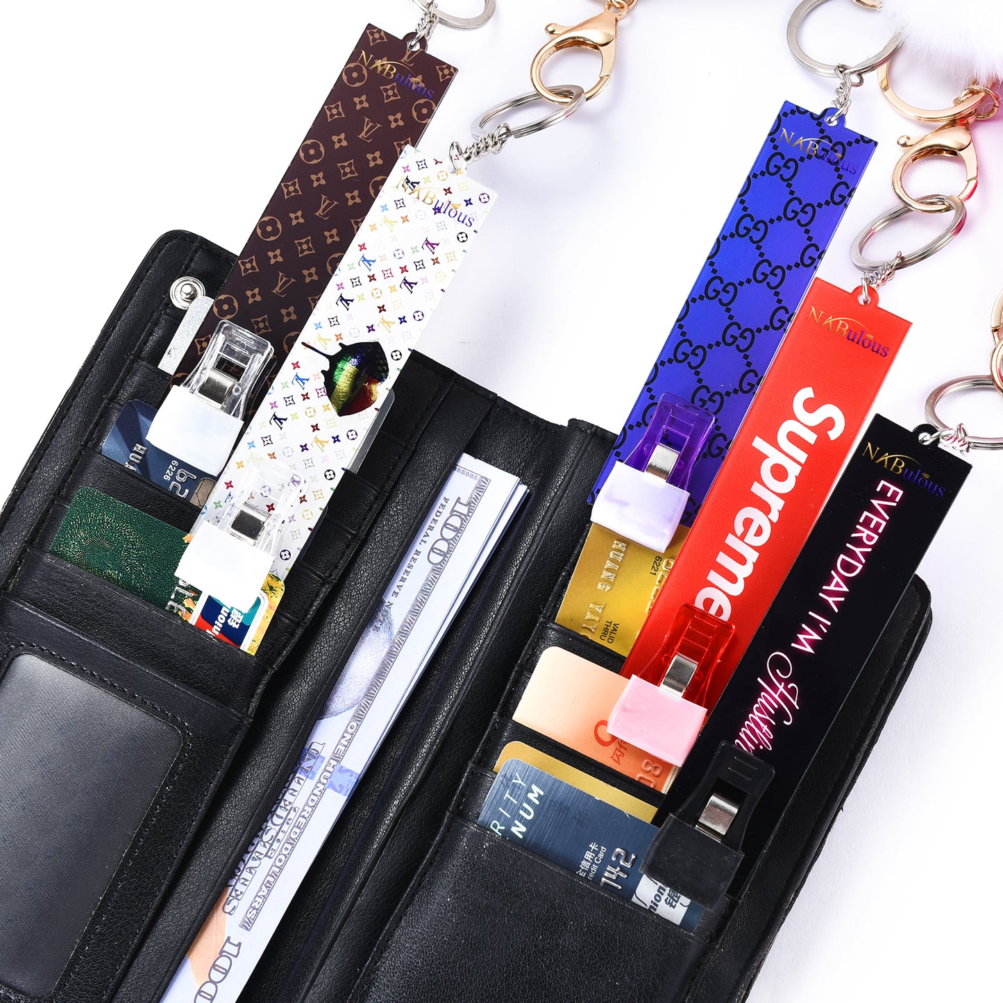 MLfire Credit Card Puller, Debit Bank Card Grabber Beaded ATM Card